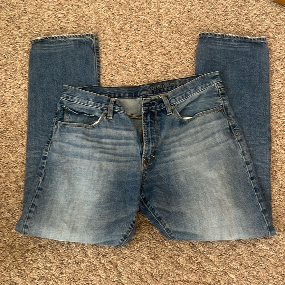 Men’s gap slim straight jeans 35 waist 32 length - Picture 1 of 4